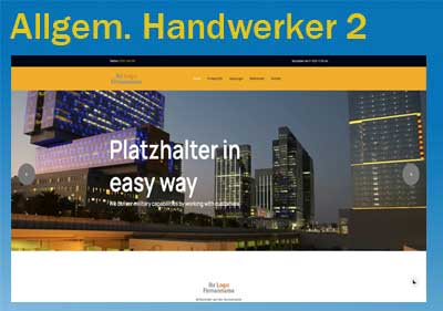 Website für Trockenbau