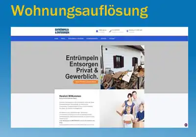 Homepage Entrümpeln, Wohnungsauflösung