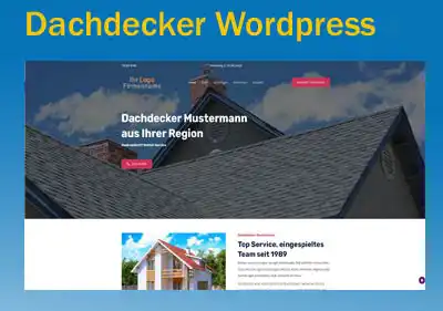 Dachdecker Homepage Wordpress