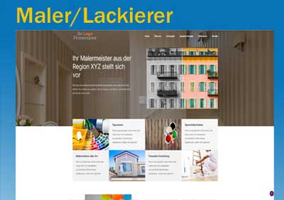 Website Maler Demo