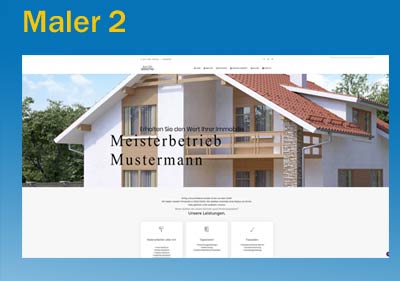 Website Maler Demo